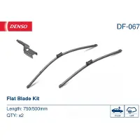 Denso Scheibenwischer Vorne für FORD Transit Mk7 Kastenwagen (V363, FCD, FDD) Rahmenlos