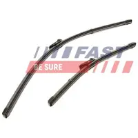 Fast Sports Nutrition Scheibenwischer Set Wischerblätter Vorne für FIAT 500 (312) Rahmenlos