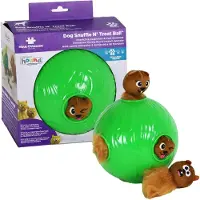 Boon Nina Ottosson Dog Snuffle N' Treat Ball