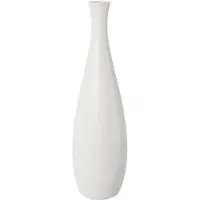 Creativ home Dekovase "Vase", weiß, H:40cm Ø:11,5cm, Vasen, Dekovase, mit durchbrochenem Design