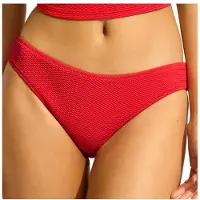 Seafolly - Women's Sea Dive Hipster Pant - Bikini-Bottom Gr 34 bunt
