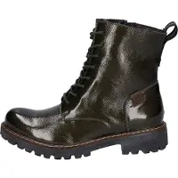 Josef seibel Stiefelette "Marta 02, oliv", Damen, Gr. 38, grün (oliv), Obermaterial: 100% Rindsleder Leather cow., Schuhe Stiefelette