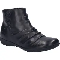 Josef seibel Stiefelette "Naly 12, schwarz", Damen, Gr. 43, schwarz, Obermaterial: 100% Rindsleder Leather cow., Schuhe Stiefelette