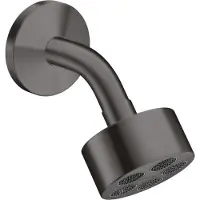 Hansgrohe Kopfbrause Axor One 75 1j EcoSm. mit Brausearm, brushed black chrome