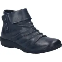 Josef seibel Stiefelette "Charlotte 14, ocean", Damen, Gr. 37, blau (ocean), Obermaterial: 100% Rindsleder Leather cow., Schuhe Stiefelette