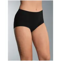 Trigema Taillenslip "Taillenslip im Doppelpack", Damen, Gr. L, 2 Stk., schwarz, 100% Baumwolle (Bio-Baumwolle kbA), Unterhosen Taillenslip