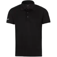 Trigema Poloshirt "Klassisches Poloshirt COOLMAX", Damen, Gr. 3XL, schwarz, Trikot, 100% Polyester (recycelt), lang, ohne Ausschnitt, Shirts Poloshirt