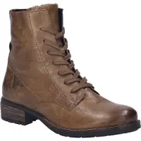 Josef seibel Stiefelette "Kate 17, cognac", Damen, Gr. 45, braun (cognac), Obermaterial: 100% Rindsleder Leather cow., Schuhe Stiefelette