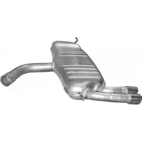 POLMO Endschalldämpfer 01120 hinten für AUDI