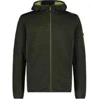 CMP - Jacket Fix Hood with Sleeve Pocket - Fleecejacke Gr 54 oliv