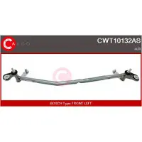 Casco CWT10132AS Wischergestänge für AUDI A4 Cabrio (8H7, B6, 8HE, B7)