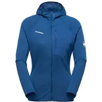 Mammut - Women's Aenergy Light Midlayer Hooded Jacket - Fleecejacke Gr XL blau