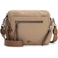 Suri Frey Umhängetasche "Umhängetasche SFY Destiney", Damen, Gr. B/H/T: 23cm x 21cm x 10cm 0, grau (taupe 900), Polyester, Taschen Umhängetasche