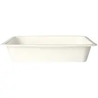 Papstar Starpak Mikrowellenschalen, PP ungeteilt 1330 ml 4,9 cm x 22,7 cm x 17,8 cm weiß 500 Stück