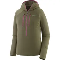 Patagonia W's R1 Ultralight Hoody - Fleece - basin green - L