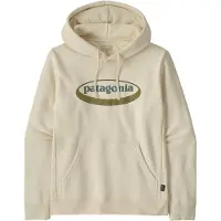 Patagonia Hoodie '95 Oval Logo Uprisal Herren Birch White-L