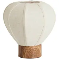 Light & Living - Tischleuchte Kyzo - Natürlich - Ø23x23,5cm Tischlampe - Nachttischlampe, Wohnzimmer, Schlafzimmer
