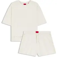 HUGO Mesh Logo 10277442 Kurzarm-pyjama