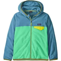 Patagonia - Kid's Micro D Snap-T Jacket - Fleecejacke Gr XL grün/blau