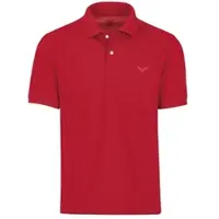 Trigema Poloshirt "Poloshirt DELUXE Piqué", Mädchen, Gr. 116, braun (kirsch), Piqué, 100% Baumwolle, Basic, lang, ohne Ausschnitt, Shirts Poloshirt