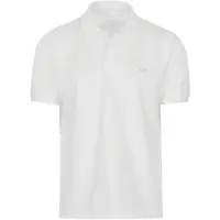 Trigema 1100000002199 "Poloshirt DELUXE Piqué", Jungen, Gr. 152, weiß, Piqué, 100% Baumwolle, Basic, lang, ohne Ausschnitt, Shirts 1100000002199