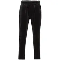 Trigema Jerseyhose "Nicki Hose mit praktischen Eingrifftaschen", Damen, Gr. M, Normalgrößen, schwarz, Jersey, 80% Baumwolle, 20% Polyester, Basic, Hosen Jerseyhose