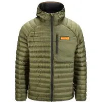 Ajungilak - Hardangerfjord Hooded Insulated Jacket - Daunenjacke Gr L oliv