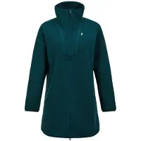 Peak Performance - Women's Naturerush Pile Long Full Zip - Fleecejacke Gr M blau