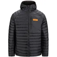 Ajungilak - Hardangerfjord Hooded Insulated Jacket - Daunenjacke Gr XL grau/schwarz