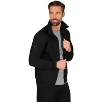 Trigema Sweatjacke "Raglanjacke aus Sweat-Qualität", Herren, Gr. 3XL, schwarz, Sweatware, 70% Baumwolle, 30% Polyester, lang, ohne Ausschnitt, Sweatjacken Sweatjacke