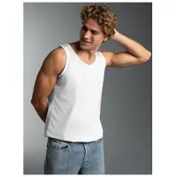 Trigema Unterhemd "Trägershirt aus 100% Baumwolle", Herren, Gr. M, 1 Stk., Normalgrößen, weiß, 100% Baumwolle, Unterhemden Unterhemd