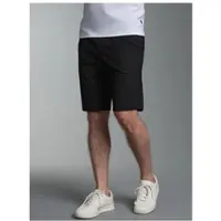 Trigema Jerseyhose "Bermuda aus Single-Jersey", Herren, Gr. XL, US-Größen, schwarz, Single Jersey, 100% Baumwolle, Hosen Jerseyhose