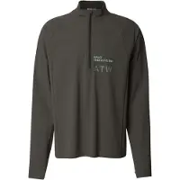 Halo - Air Half Zip Shirt - Longsleeve Gr L schwarz