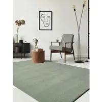 The Carpet Teppich "kuschelig & Super Soft, Anti-Rutsch Unterseite," rechteckig 16 mm Höhe Waschbar bis 30 Grad, Felloptik, Wohnzimmer Teppich, Kundenliebling