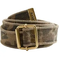 Levis Accessories Stoffgürtel , Herren, Gr. 95, grün (phalarope camo print v2 demitasse), Canvas, Baumwolle, tarnfarben, Gürtel Stoffgürtel, washed