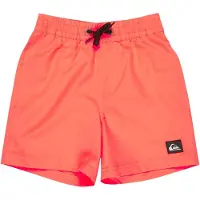 Quiksilver Badeshorts "Everyday Volley 12", Kinder, Gr. 3(91-100cm), pink (fiery coral), Obermaterial: 100% Polyester., Badehosen Badeshorts