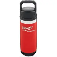 Milwaukee PACKOUT THERMO-TRINKFLASCHE 532ml ROT