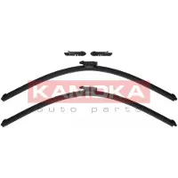 KAMOKA Flat Scheibenwischer Set Wischerblätter für SEAT Leon Schrägheck (1P1)