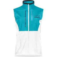 Norrøna - Women's Senja Aero90 Vest - Laufweste Gr L weiß/türkis