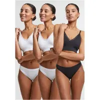 Urban Classics Panty "Urban Classics Ladies Rip Slip 3-Pack"