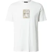 Armani Exchange für Herren. XM002501AF10356U0009 Weißes Logo-T-Shirt (XL), Lässig, Baumwolle, Kurzarm