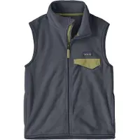 Patagonia Weste Micro D Snap-T Vest Kinder Smolder Blue-XL