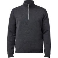 Ivanhoe - Ruben Half Zip Windbreaker - Merinopullover Gr 3XL grau