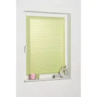 K-Home Plissee "Siena" Gr. 5, grün, B:80cm H:150cm, Obermaterial: 100% Polyester, Plissees, Plissee