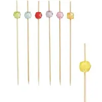 Papstar Fingerfood - Picker 12 cm farbig sortiert "Square", 10 x 100 Stück 1000 Stück