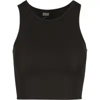 Urban Classics Glitter Cropped Ärmelloses Oberteil