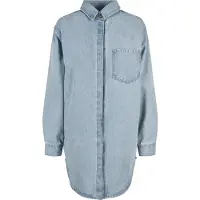 Urban Classics Oversized Langärmliges Kurzes Kleid