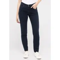 ANGELS Slim-fit-Jeans "CICI", Damen, Gr. 48, Länge 28, blau (blau blau), Denim/Jeans, Obermaterial: 78% Baumwolle, 21% Polyester, 1% Elasthan, slim fit, Jeans Slim-fit-Jeans