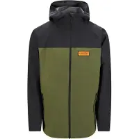 Ajungilak - Geirangerfjord Dry Hooded Jacket - Regenjacke Gr M oliv