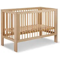 MamaLoes Babybett Olivia Naturel 60 x 120 cm